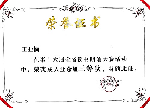 王亚楠省赛三等.jpg